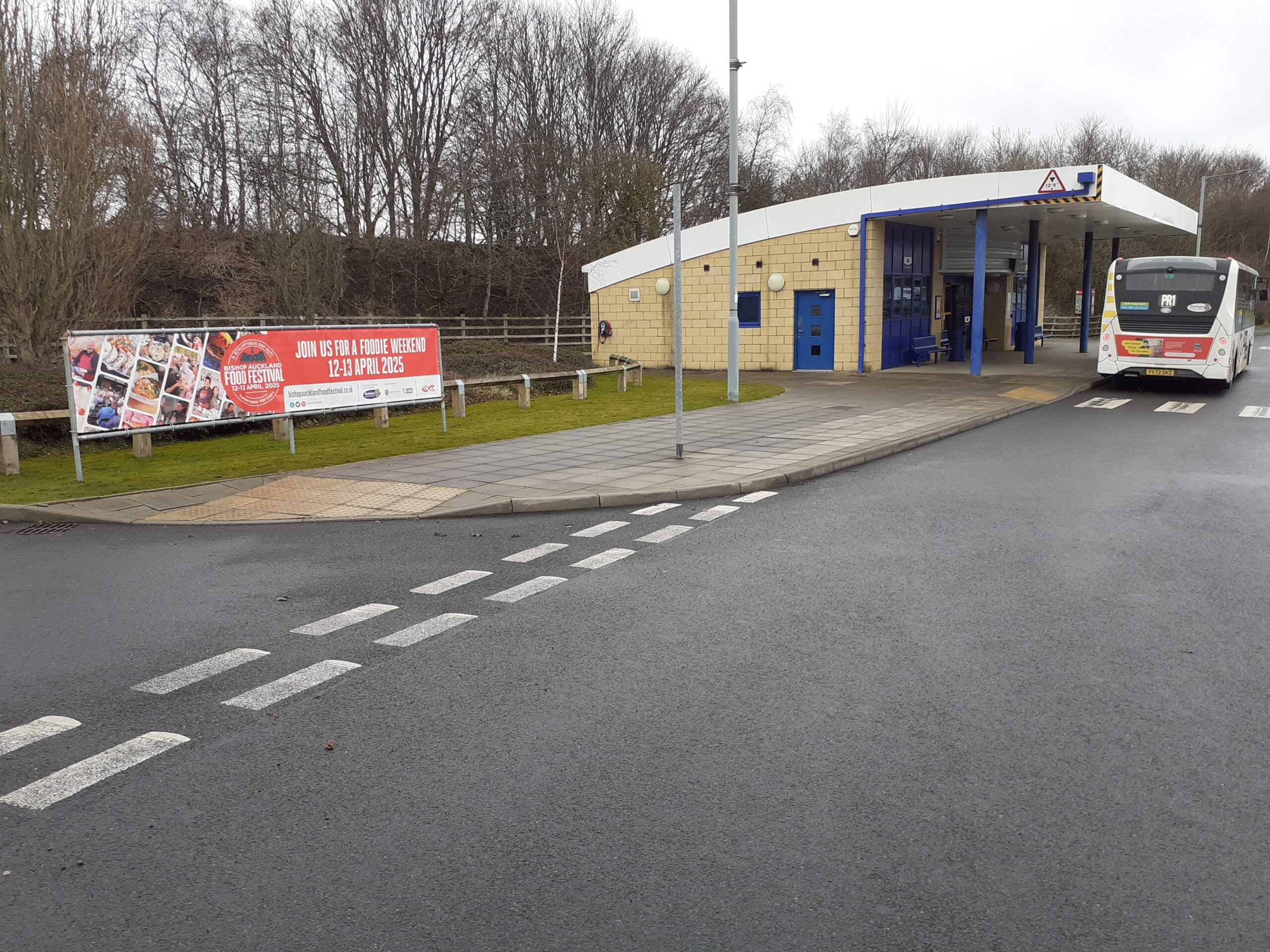 example park and ride banner advert 