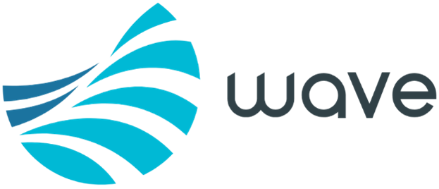 The wave logo
