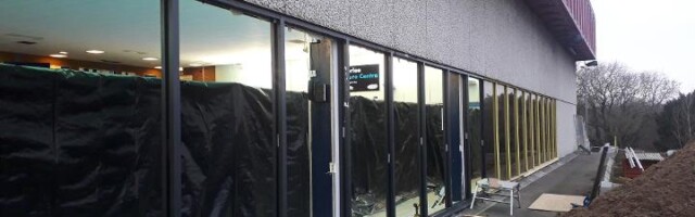 Peterlee Leisure Centre new windows installed