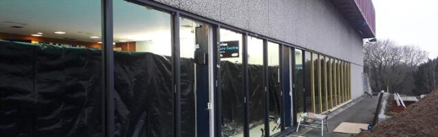 New windows installed Peterlee Leisure Centre new windows installed