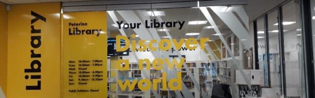 New library ready for opening Peterlee Leisure Centre new library
