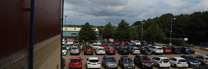 Durham Leadership Centre car park
