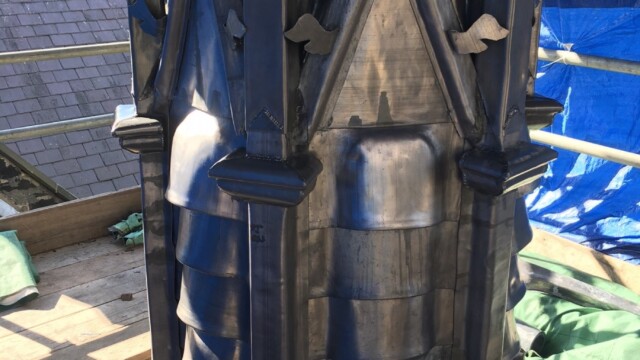 Fleche work Durham Town Hall
