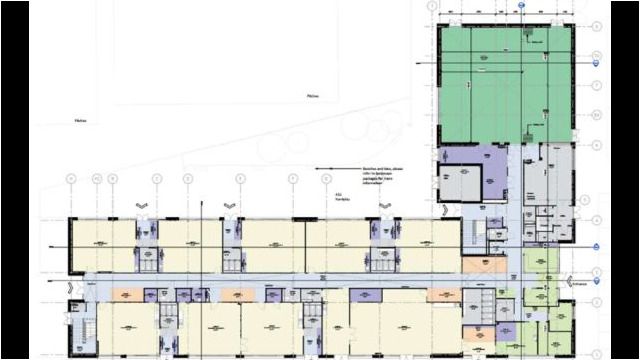 Bowburn Primary School - Construction drawing