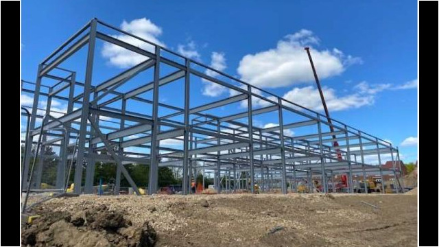 Bowburn Primary School - Steel frame construction
