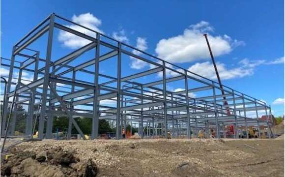 Bowburn Primary School - Steel frame construction
