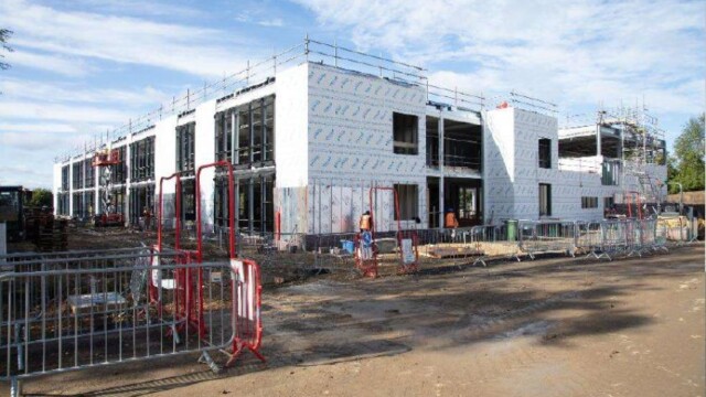 Bowburn Primary School - Completed frame