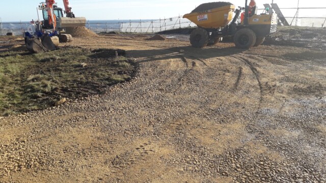 Construction work ongoing