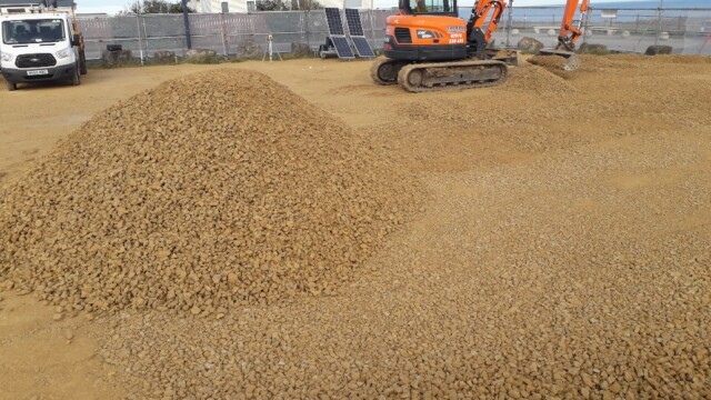 Construction work ongoing
