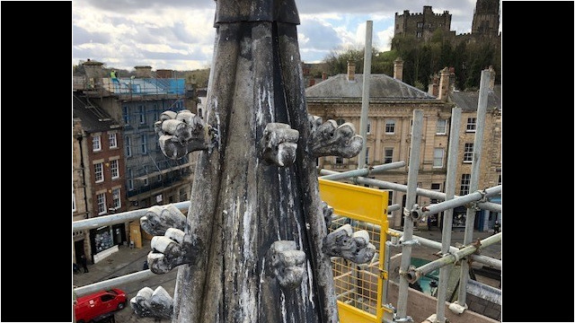 Fleche work Durham Town Hall