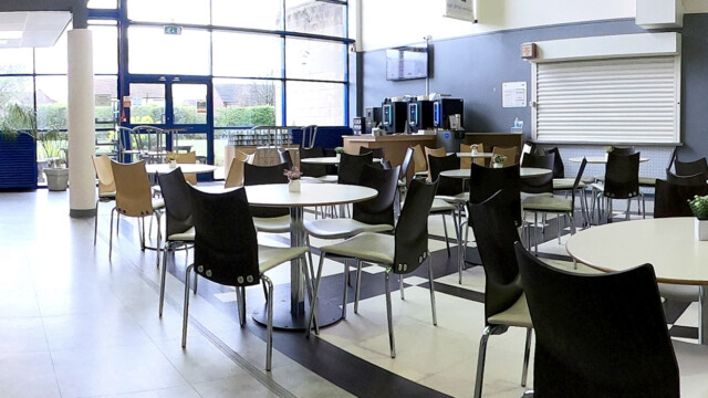 An image of the canteen area