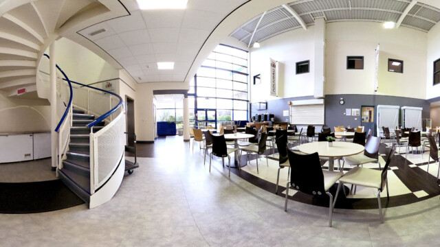 An image of the canteen area
