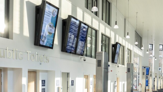 Screen advertising that is available